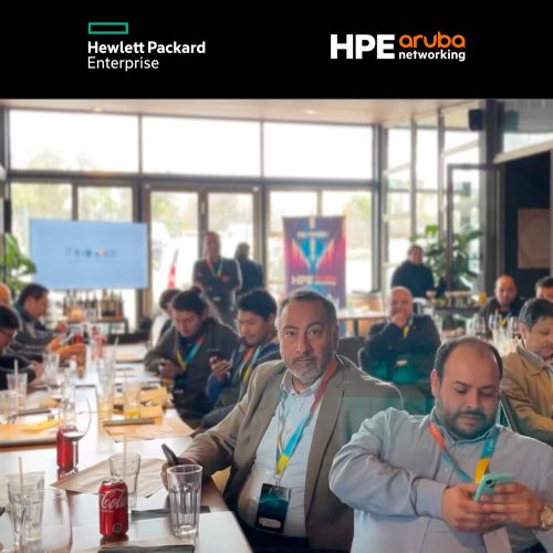 imagen evento recuperacion ante desastres hpe y aruba tibox